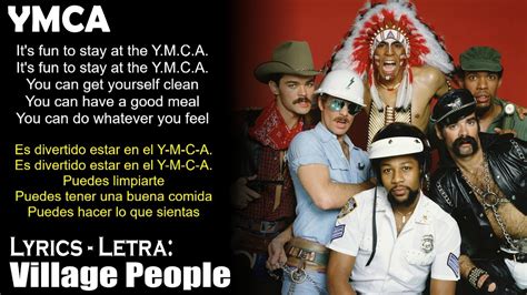 Village People - YMCA (Lyrics Spanish-English) (Español-Inglés ...