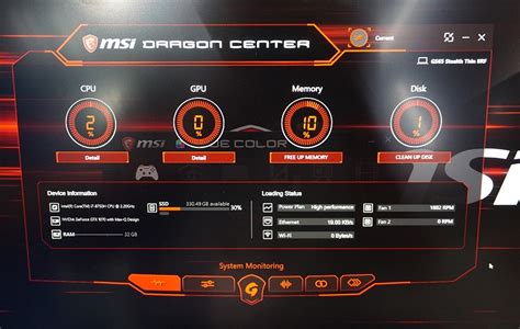 Msi dragon dashboard 2.0 - tecmaz