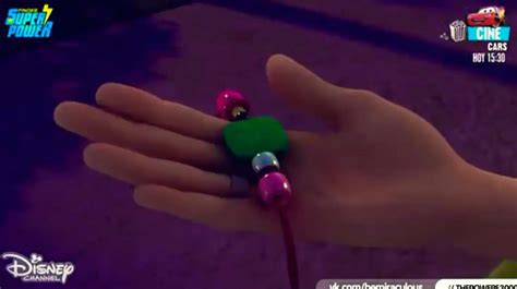 Adrien is holding the lucky charm that Marinette gave him after he gave ...