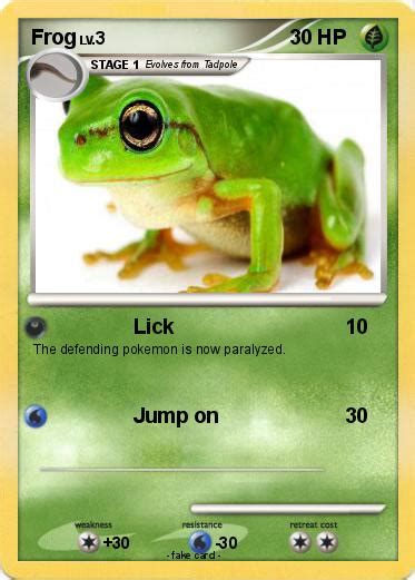 Pokémon Frog 203 203 - Lick - My Pokemon Card