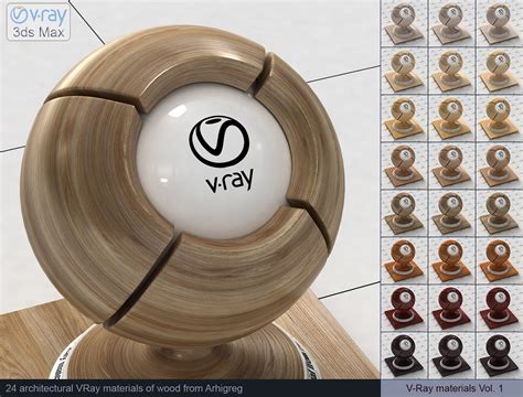 VRay material Collection - 264 VRay materials for 3dsMax