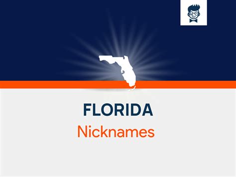 List Of Florida Nicknames With Generator - BrandBoy