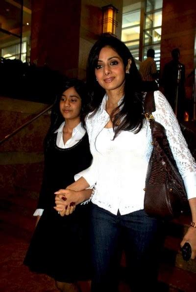 Sridevi with her Daughter - extraMirchi.com