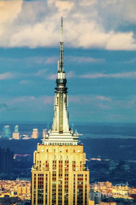 Empire State Building Observation Deck Photograph by William E Rogers ...