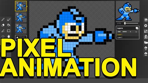 HOW TO MAKE PIXEL ANIMATION for FREE! - YouTube