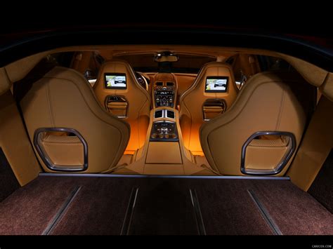 Aston Martin Rapide | 2010MY Magma Red | Interior View