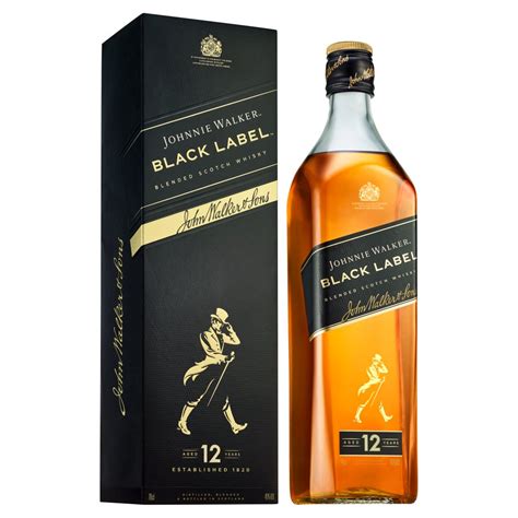 Johnnie Walker Black Label Blended Scotch Whisky 40% Vol 70cl | Best-one