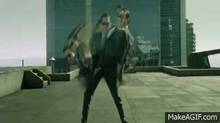 Matrix:The Matrix Neo Dodging Bullets on Make a GIF