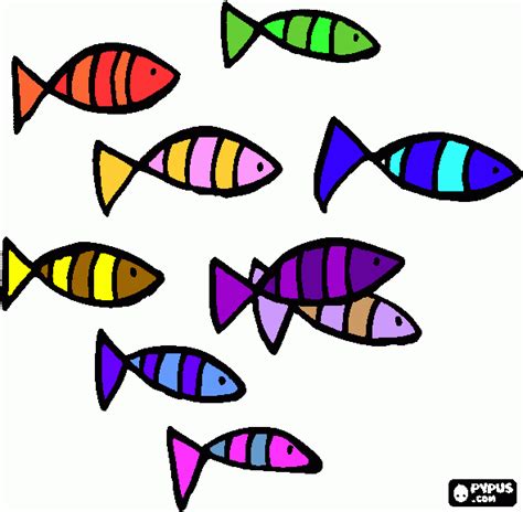 School Of Fish Clipart - ClipArt Best