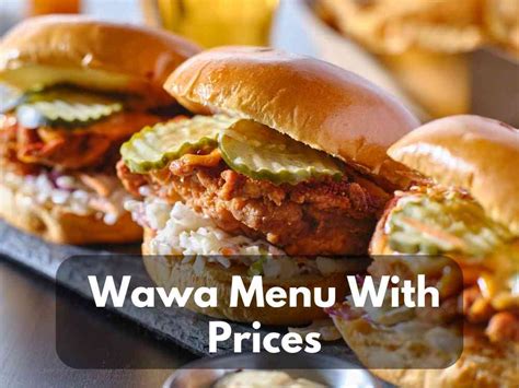 Wawa Menu With Prices (Updated: 2023) Hot Breakfast, Lunch, 41% OFF