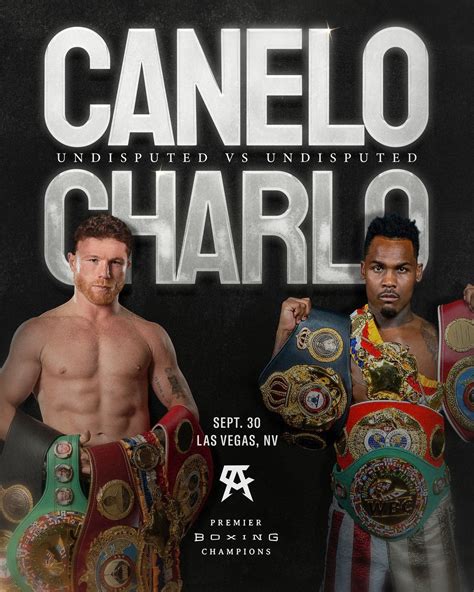 Canelo Alvarez vs Jermell Charlo announced for September 30th