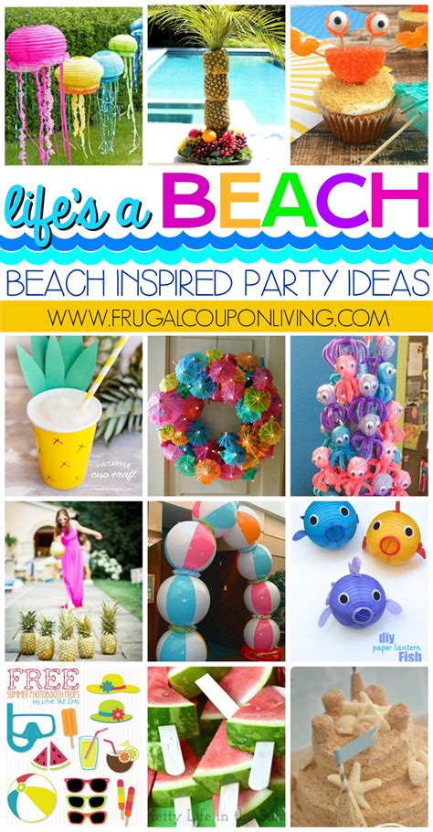 Beach Inspired Party Ideas