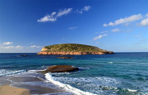 Cala Comte Beach in Ibiza, Spain Photograph by Colorful Points