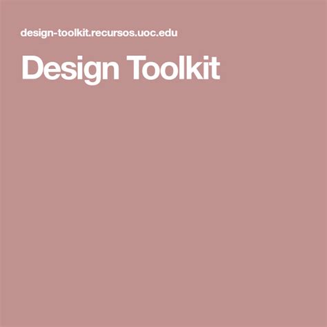 Design Toolkit Social Impact, Toolkit, Lockscreen, Creative, Design ...