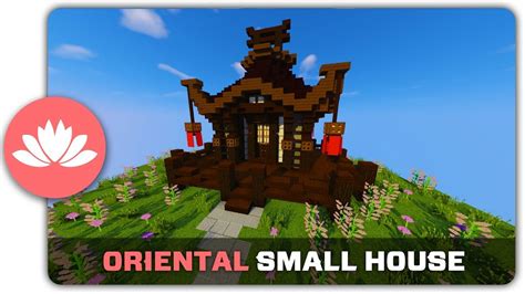 Minecraft Building Tutorial : How to build an Oriental Small House ...