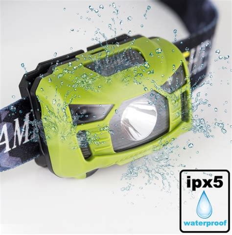 USB Rechargeable Waterproof Headlamp Torch with Motion Sensor - Gecko ...