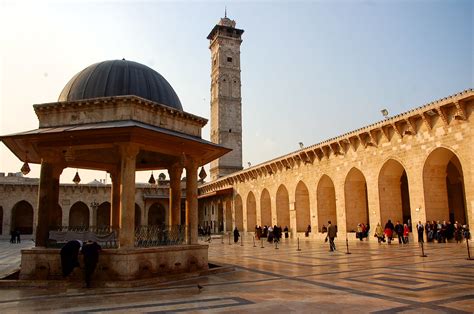 Great Mosque of the Umayyad, Aleppo | View of the courtyard … | Flickr