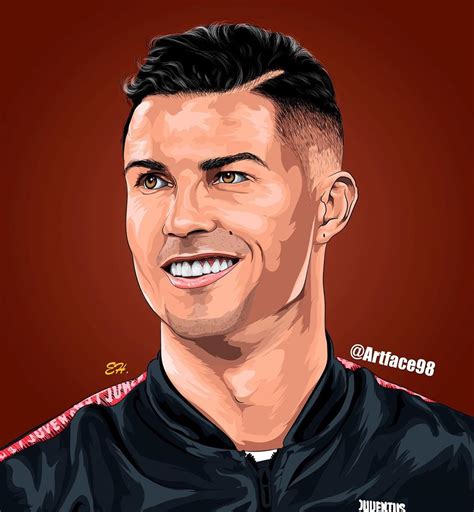 Cristiano Ronaldo Cr7 Cartoon Avatar Bighead Caricature Profile ...