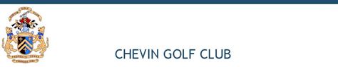 Online Golf Tee Time Booking System, Chevin Golf Club, England