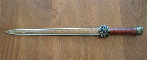 Gladius Sword- High Carbon Damascus Steel Sword- 30"- Gladiator/ Roman ...