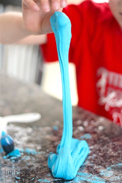 How To Make Slime With Cornstarch - Little Bins for Little Hands