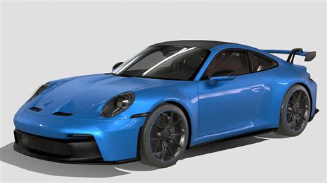 Porsche 911 GT3 (992) - Buy Royalty Free 3D model by Phazan Product ...