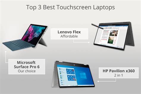 7 Best Touchscreen Laptops in 2024