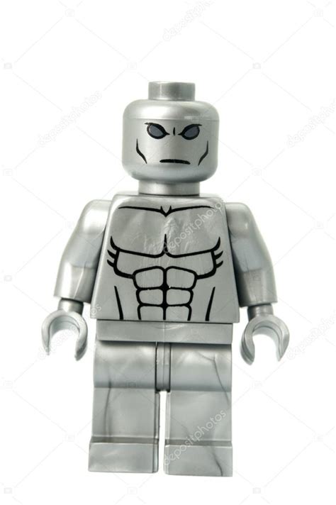 Silver Surfer Custom Lego Minifigure – Stock Editorial Photo ...