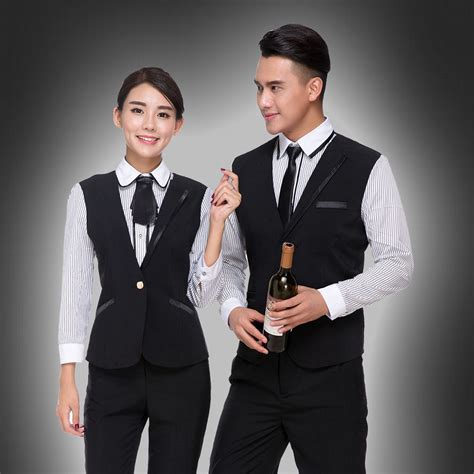 Waistcoatt for Hotel Uniform FOR HOTEL Coffee Shop Long Sleeve Catering ...