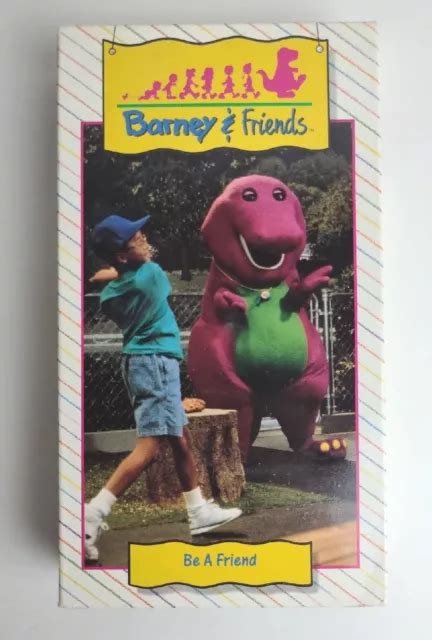 VINTAGE BARNEY & Friends VHS Alphabet Soup 1992 Time Life Video ...