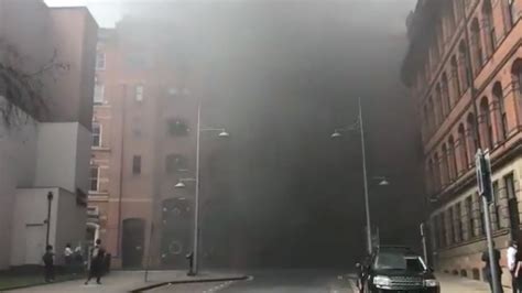 Six cars were on fire in Nottingham's Lace Market car park | ITV News ...