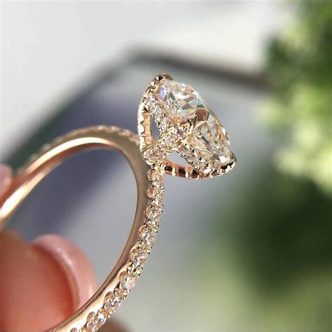 rose gold engagement rings.... #rosegoldengagementrings | Womens ...