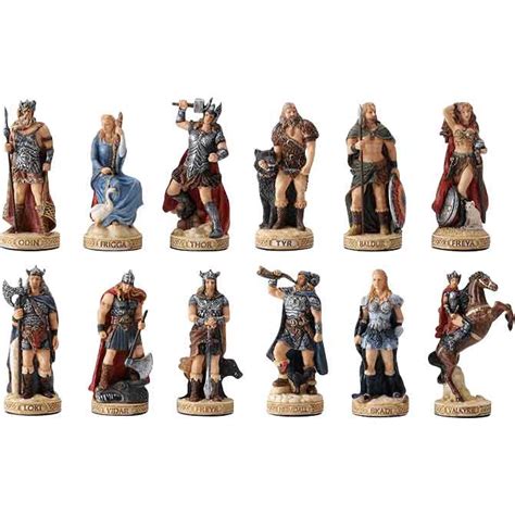 Norse Gods Statue Set