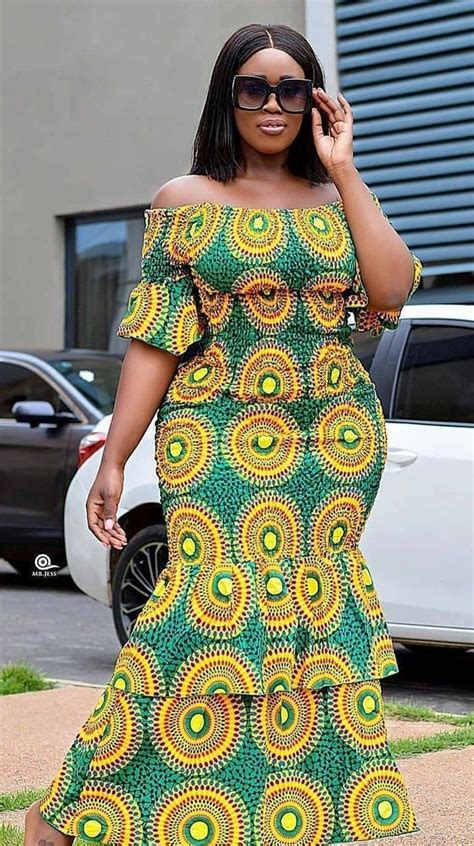 Nigerian ankara dresses for ladies | Shweshwe Designs For Plus Size ...