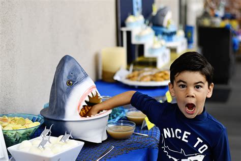 A Fin-tastic Shark Birthday Party! - Project Nursery