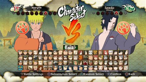 Naruto Shippuden: Ultimate Ninja Storm 3 Full Burst All Characters [PS4 ...