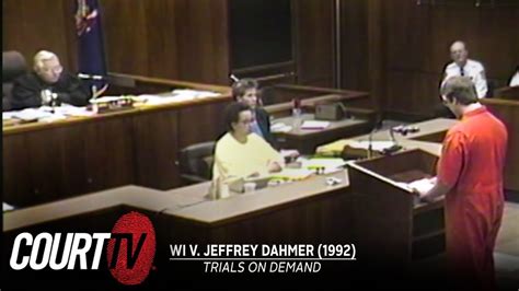 WI v. Jeffrey Dahmer (1992): The Sentencing - YouTube