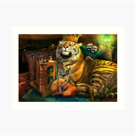 "The Storyteller" Art Print by Foxfires | Redbubble