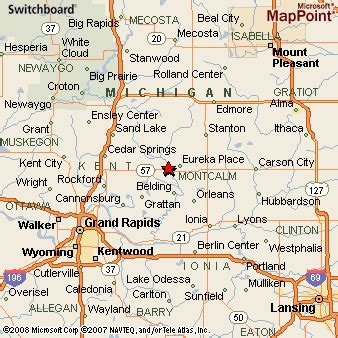 Where is Greenville, Michigan? see area map & more