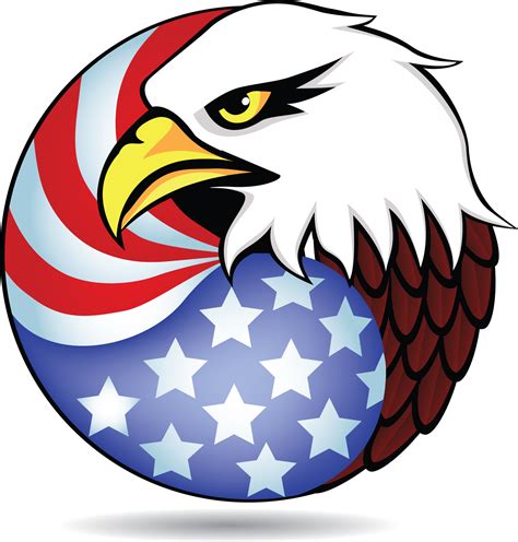 American Flag On Pole Clipart | Free download on ClipArtMag