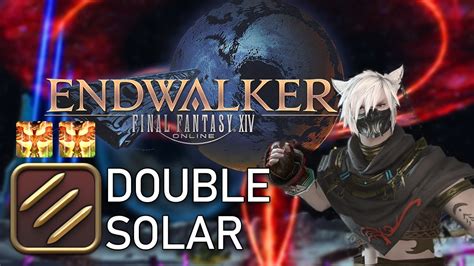 【FFXIV】Endwalker Monk Double Solar Rotation - YouTube