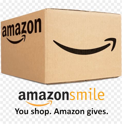 amazon smile box PNG image with transparent background | TOPpng