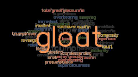 GLOAT: Synonyms and Related Words. What is Another Word for GLOAT ...