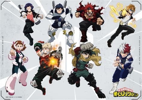 My Hero Academia Class 1A New Character Visuals : r/anime