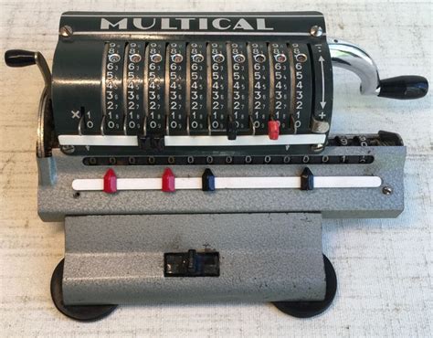 Multical - Mechanical calculator, 1950s - Catawiki