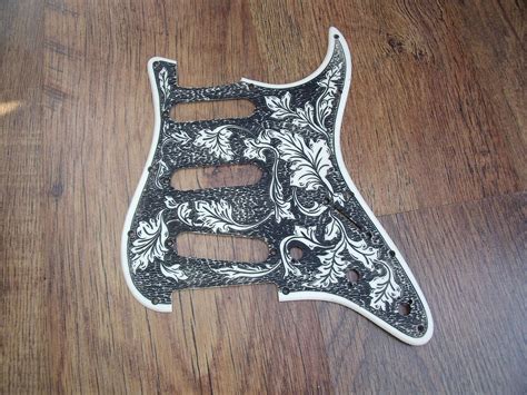 Stratocaster Pickguard Scratchplate Custom Engraved Hand Made | Etsy UK