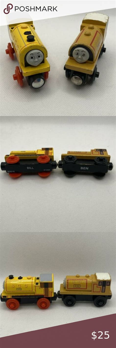 Thomas & Friends Wooden Railway Bill and Ben Train Engines | Thomas and ...