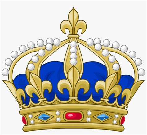 Blue King Crown - Flag: A Proposed Flag Of France PNG Image ...