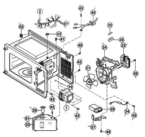 Panasonic Inverter Microwave Parts Diagram | Reviewmotors.co