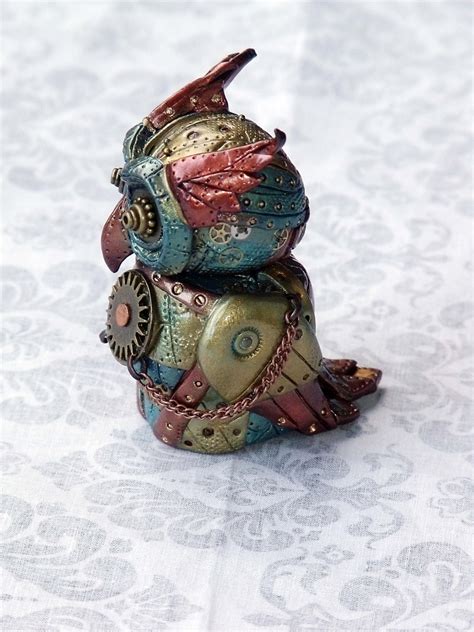 Owl Sculpture Steampunk